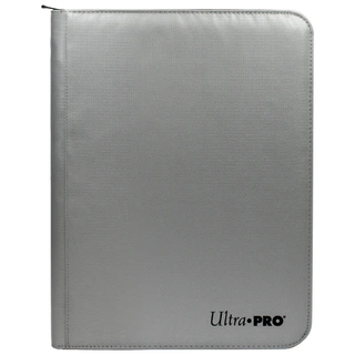 Binder - Ultra Pro - 9-Pocket Zippered Album - PRO-Binder - Silver