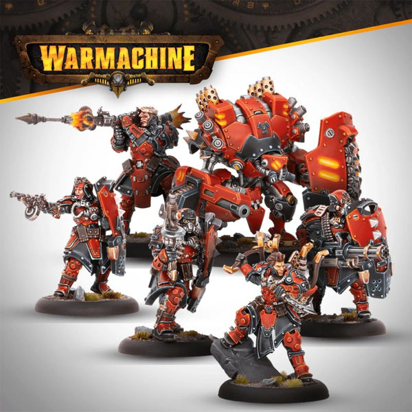 Warmachine MKIV - Khador Winter Korps - SKS-6 Command Cadre