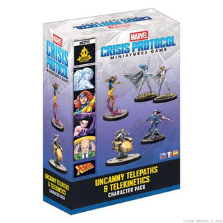 (NOT FOR SALE UNTIL 08/21/2026) Marvel Crisis Protocol - Uncanny Telepaths & Telekinetics Character Pack