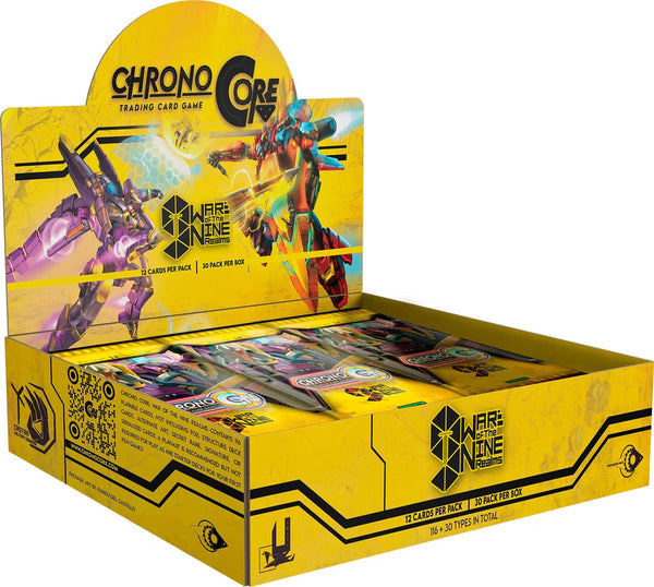 (NOT FOR SALE UNTIL 02/12/2026) Chrono Core TCG - War of the Nine Realms Booster Display Box