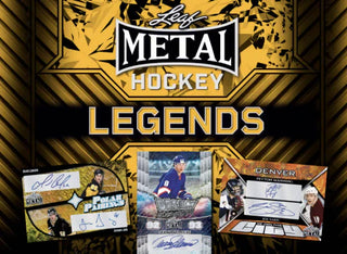 2025 Leaf Metal Hockey Legends Hobby Box