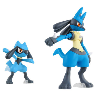 Bandai Hobby - Model Kit Quick - Pokémon - Riolu & Lucario