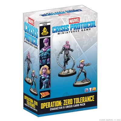 Marvel Crisis Protocol - Operation: Zero Tolerance Crisis & Character Pack