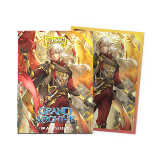 Deck Sleeves - Dragon Shield - Dual Art - Matte - Grand Archive - Azrael, Archangel of Materia (100 ct.)