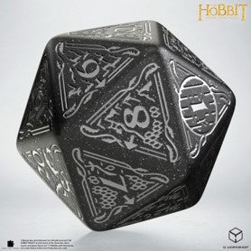 Dice - Q-Workshop - The Hobbit - Jumbo Spindown D20 - Umbral