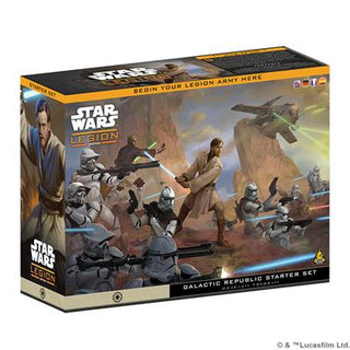 (NOT FOR SALE UNTIL 10/17/2025) Star Wars: Legion – Galactic Republic Starter Set