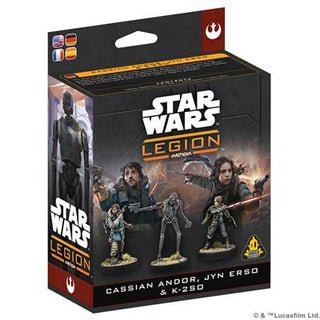 Star Wars Legion - Cassian Andor, Jyn Erso & K-2SO
