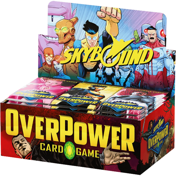 OverPower Card Game - Invincible & The Walking Dead Booster Display Box
