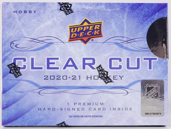 2020/21 Upper Deck Clear Cut Hockey Hobby Box