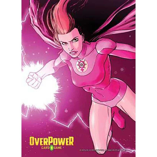 (NOT FOR SALE UNTIL 08/28/2026) Deck Sleeves - OverPower Card Game - Invincible: Atom Eve