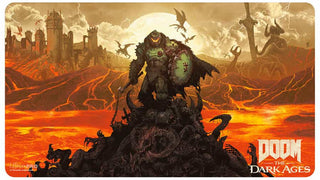 Playmat - Ultra Pro - Stitched Edge -  Doom: The Dark Age (Bethesda) - Doom Wrath 2