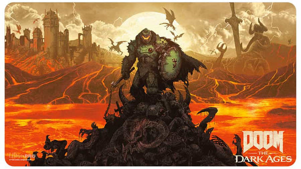 Playmat - Ultra Pro - Stitched Edge -  Doom: The Dark Age (Bethesda) - Doom Wrath 2