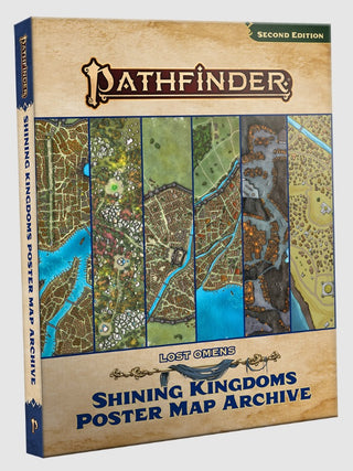 Pathfinder 2E (Second Edition) - Lost Omens - Shining Kingdoms Poster Map Archive