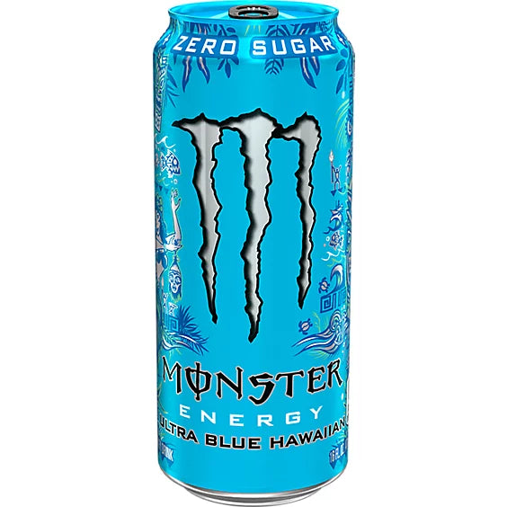 Monster Energy - Ultra Blue Hawaiian