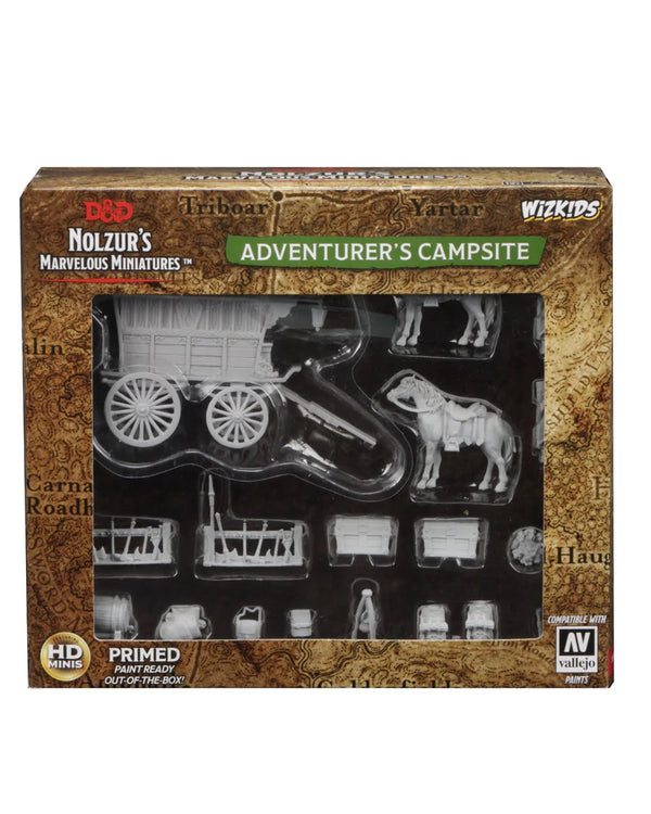 D&D - Nolzur's Marvelous Unpainted Miniatures - Adventurer's Campsite