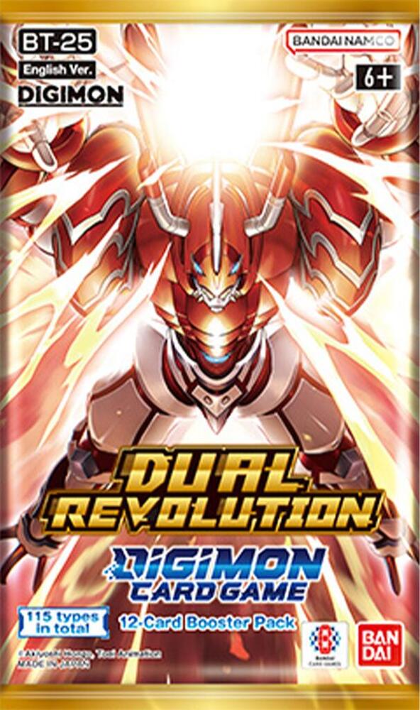 Digimon Card Game - Dual Revolution (BT-25) Booster Pack