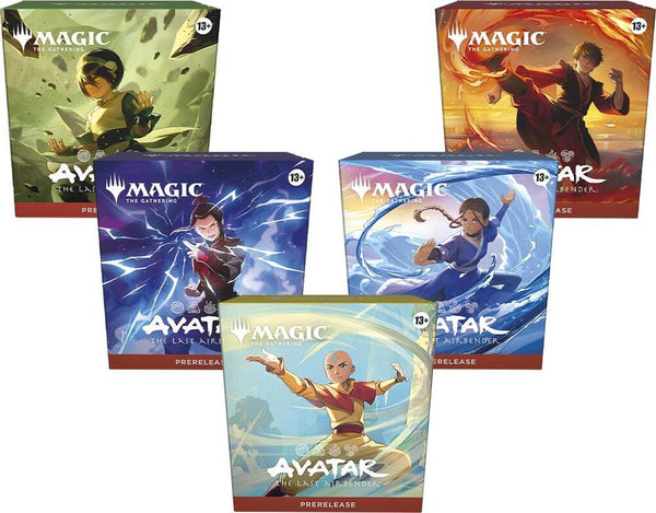 Magic: The Gathering - Avatar The Last Airbender Prerelease Pack (TOURNAMENT SET OF 5)