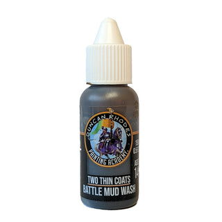 Painting - Two Thin Coats - Battle Mud Wash (15 ml.)