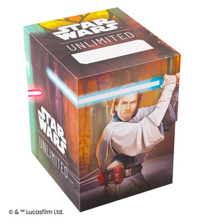 Deck Box - Gamegenic - Star Wars: Unlimited - Soft Crate - Obi-Wan/Darth Maul