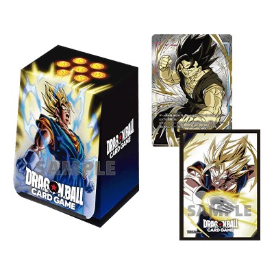 Deck Box & Sleeves - Dragon Ball Super Fusion - Official Card Case & Card Sleeve 02 - Vegito