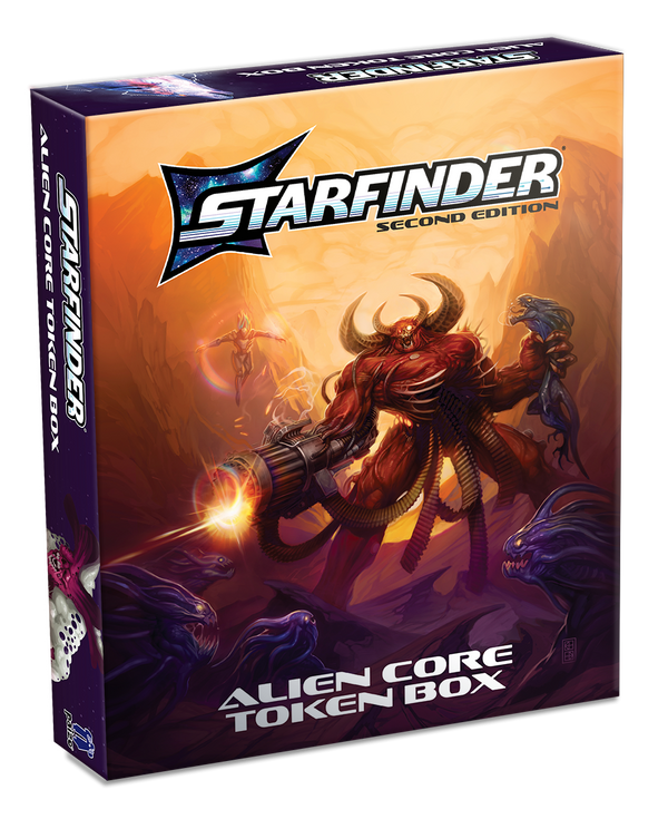 Starfinder 2E (Second Edition) RPG - Alien Core Token Box