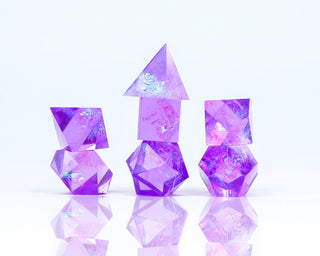 Dice - Sirius - Polyhedral RPG Set (7 ct.) - 16mm - Cloak & Dagger Purple