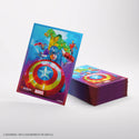 Deck Sleeves - Gamegenic - Premium Art Sleeve - MtG - Marvel Super Heroes - Captain America, Team Leader (105 ct.)