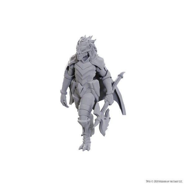 D&D - Unpainted Miniatures - Nolzur's Marvelous Miniatures - Dragonborn of Tiamat