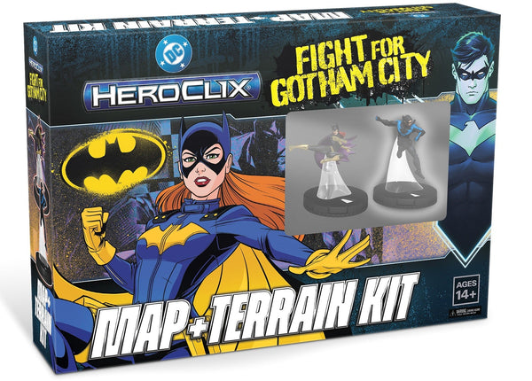 DC HeroClix - Fight for Gotham City - City Map and Terrain Kit