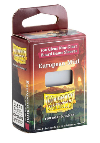 Board Game Sleeves - Dragon Shield - Non-Glare - European Mini (45 x 68mm) (100 ct.)