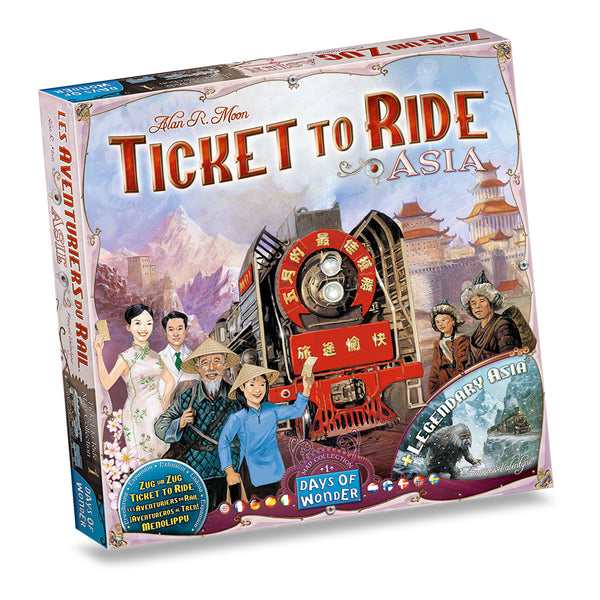 Ticket to Ride - Map Collection 1 - Asia
