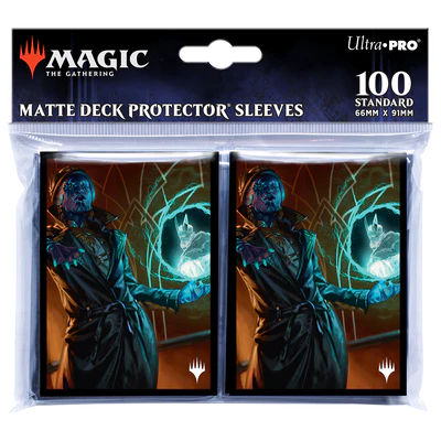Deck Sleeves - Ultra Pro - Deck Protector - Magic: The Gathering - Streets of New Capenna A (100 ct.) - Kamiz, Obscura Spymaster