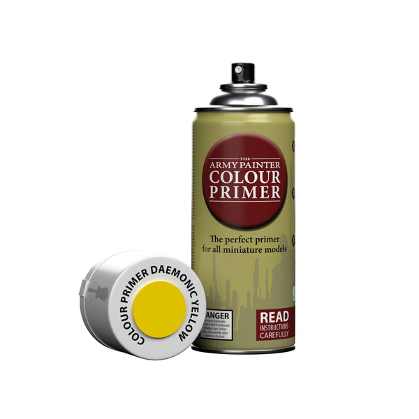 Painting - The Army Painter - Spray - Colour Primer - Daemonic Yellow