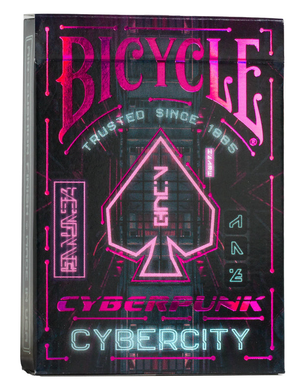 Playing Cards - Bicycle - Cyberpunk Cybercity