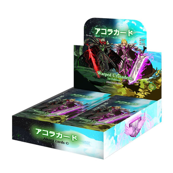 Akora TCG - Warped Crusaders (1st Edition)  Booster Display Box