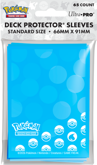 Deck Sleeves - Ultra Pro - Deck Protector - Pokémon - Water Type (65 ct.)