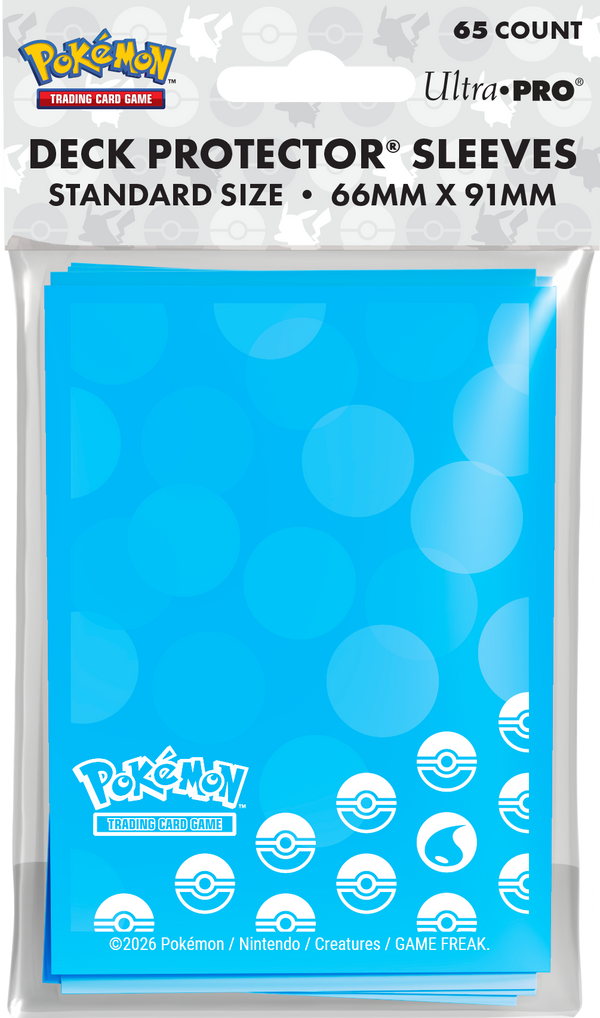 Deck Sleeves - Ultra Pro - Deck Protector - Pokémon - Water Type (65 ct.)