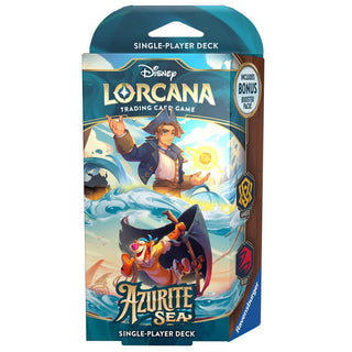 Disney Lorcana TCG - Azurite Sea Starter Deck - Amber & Ruby (ONLINE PREORDER 11/25/24)