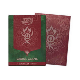 Deck Sleeves - Dragon Shield - Art - Matte Dual - Guildpact Series - Gruul Clans (100 ct.)