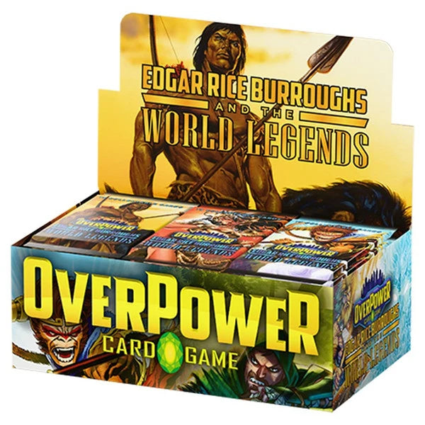 OverPower Card Game - Edgar Rice Burroughs and the World Legends Booster Display Box