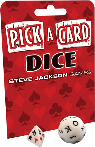 Dice - Steve Jackson Games - 2 ct. - 16mm - Pick a Card Dice
