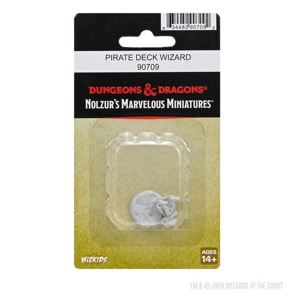 D&D - Nolzur's Marvelous Unpainted Miniatures -  Pirate Deck Wizard