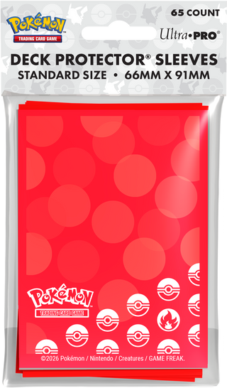 Deck Sleeves - Ultra Pro - Deck Protector - Pokémon - Fire Type (65 ct.)