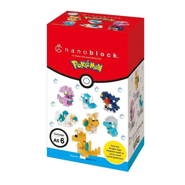 Nanoblock - Pokémon Series - Dragon Blind Box Set 1 - Complete Set