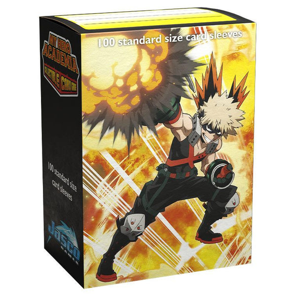 Deck Sleeves - Dragon Shield - Art - Matte - My Hero Academia - Bakugo (100 ct.)