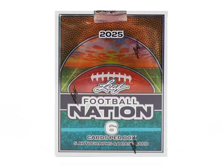 2025 Leaf Football Nation Hobby Box