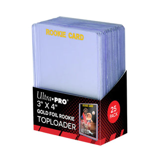 Ultra Pro - Card Storage - Toploaders - 3" x 4" Rookie Gold 35 pt. Card Holder (25 ct.)