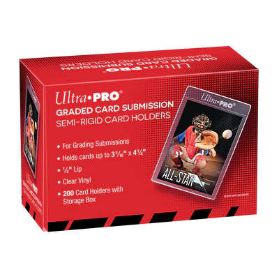 Ultra Pro - Card Storage - Semi-Rigid Sleeves - Tall Size (200 ct.)