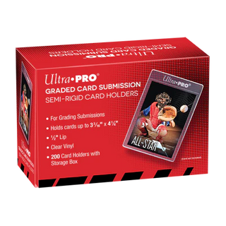 Ultra Pro - Card Storage - Semi-Rigid Sleeves - Tall Size (200 ct.)