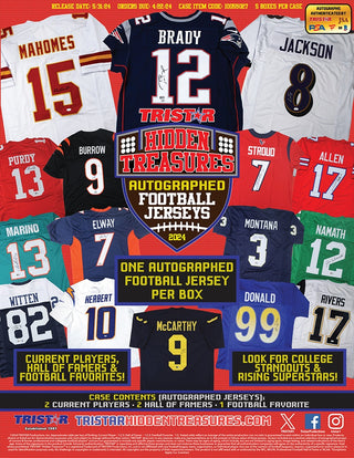 2024 Tristar Hidden Treasures Football Jersey Box